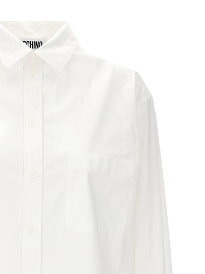 Moschino White Cotton Blouse