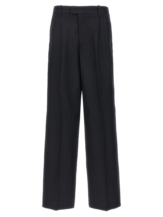 Armarium Black Cotton Casual Pants