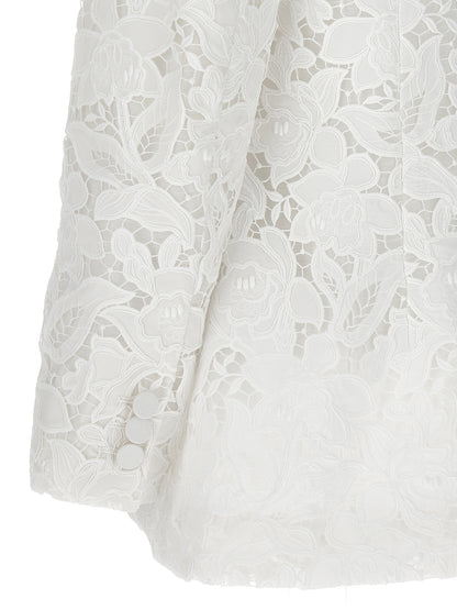 Zimmermann White Polyester Blazer