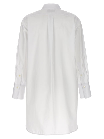 Alberto Biani White Cotton Blouse