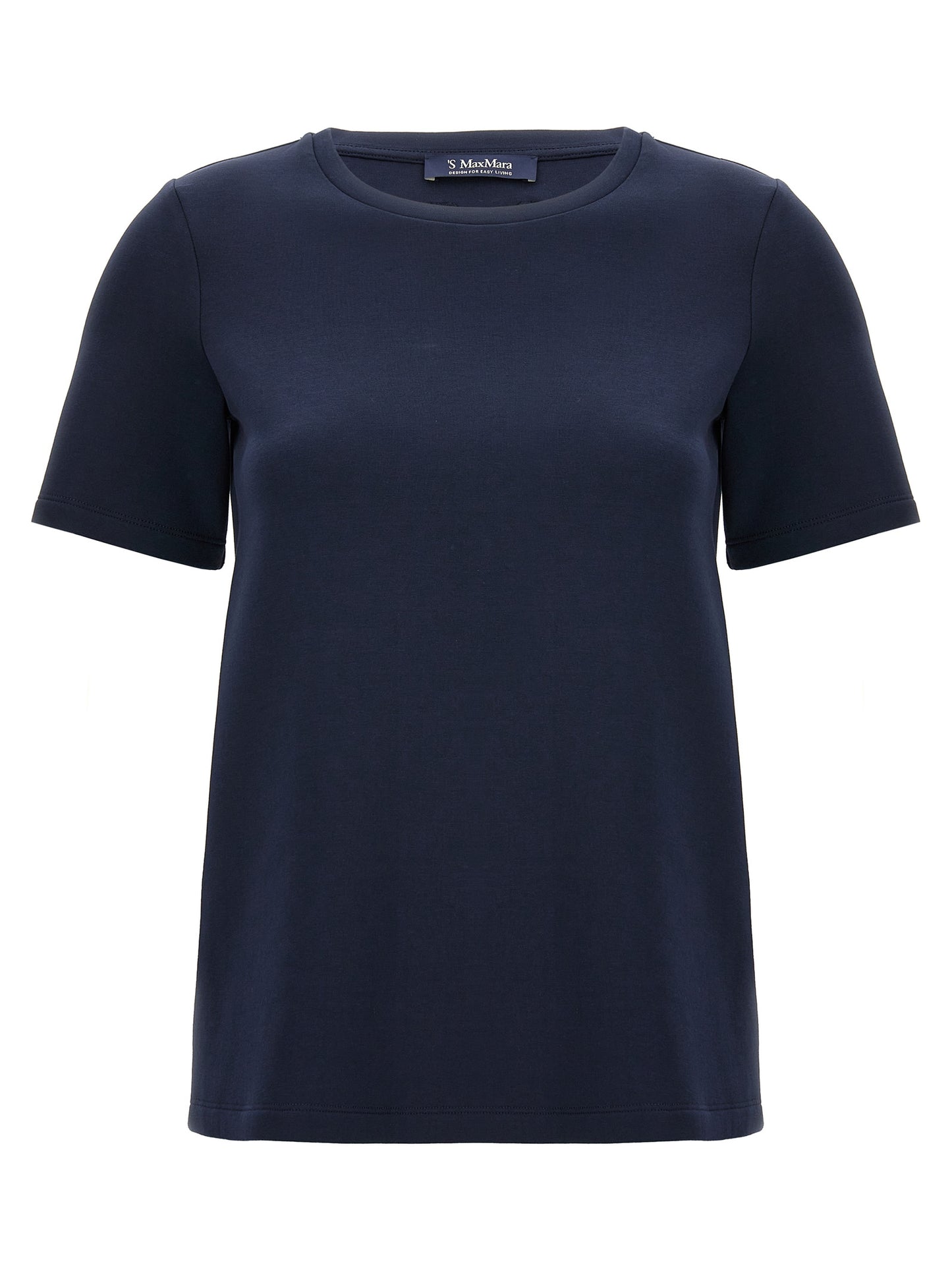 'S Max Mara Blue Cotton T-Shirt