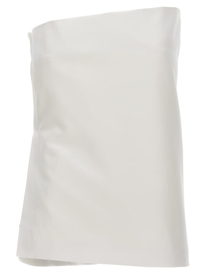 Sportmax White Cotton Blouse