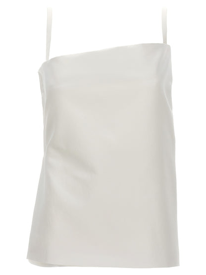 Sportmax White Cotton Blouse