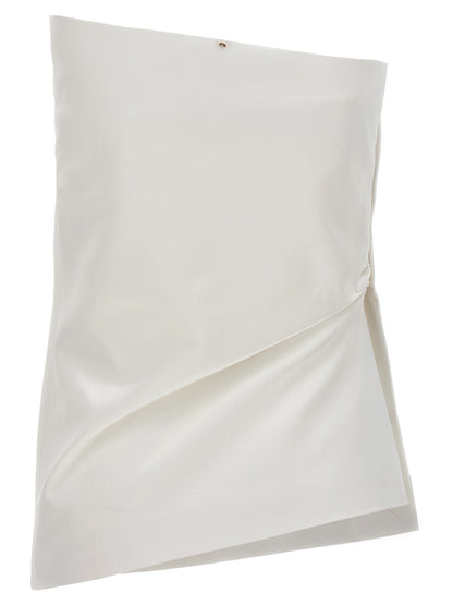 Sportmax White Cotton Blouse