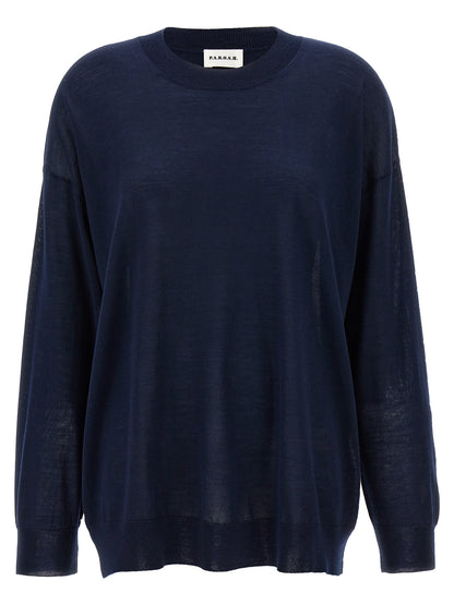 P.A.R.O.S.H. Blue Wool Cardigan