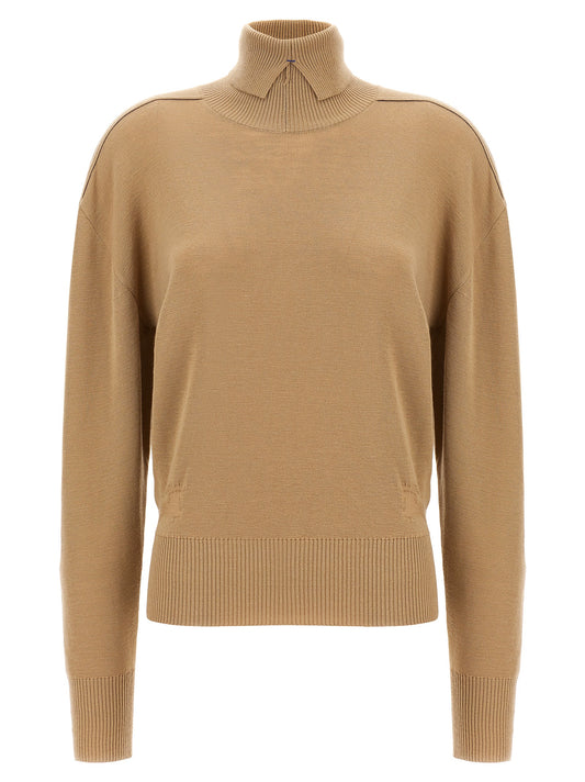 Burberry Beige Wool Cardigan