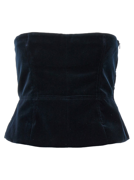 Tom Ford Blue Cotton Tank Tops