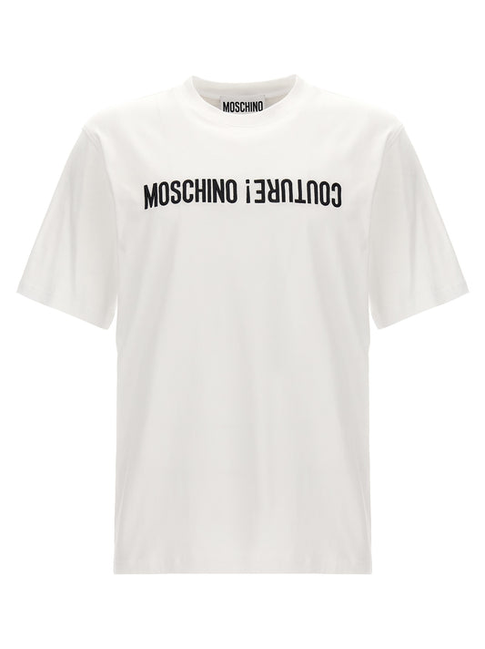 Moschino Bicolor Cotton T-Shirt