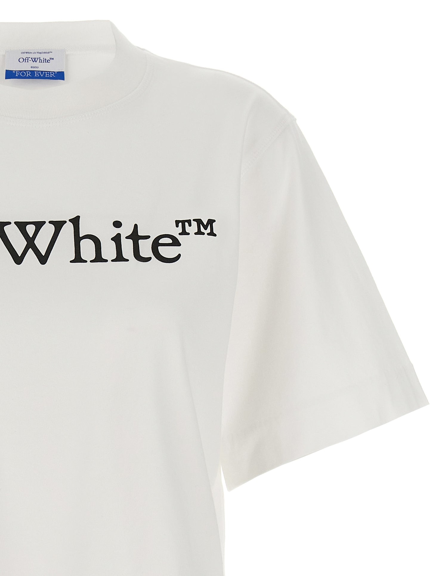 Off-White White Cotton T-Shirt