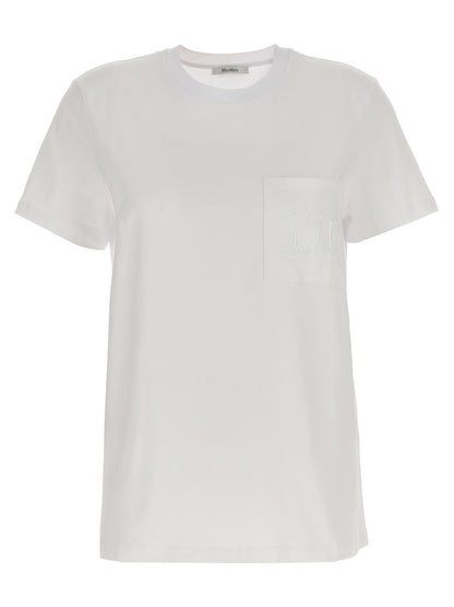 Max Mara White Cotton T-Shirt