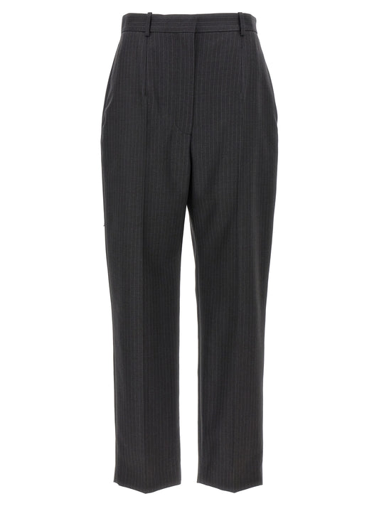 Alexander McQueen Gray Wool Dress Pants