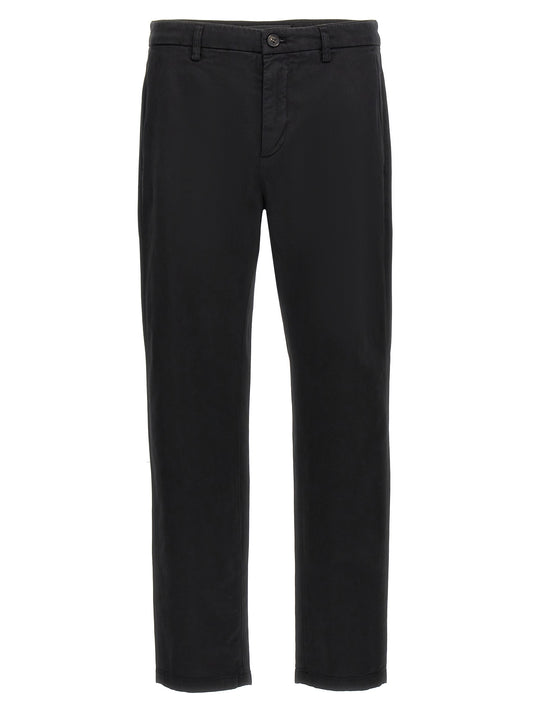 Casual Pants by Department 5 for men in stretch modal cotton black features a polished silhouette with a polished , reaching a polished long and finished with a polished .