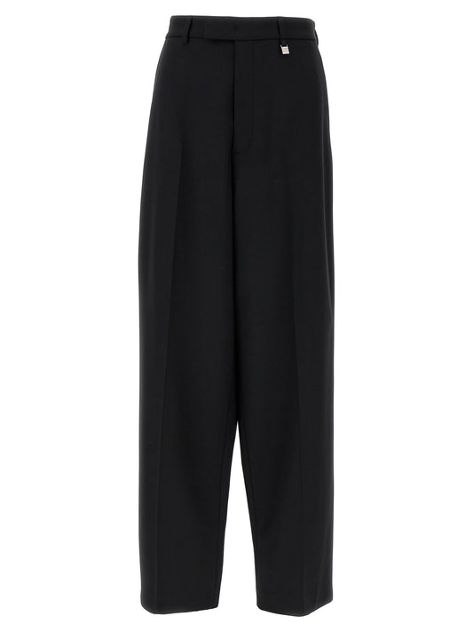 Giuseppe Di Morabito Black Virgin Wool Casual Pants
