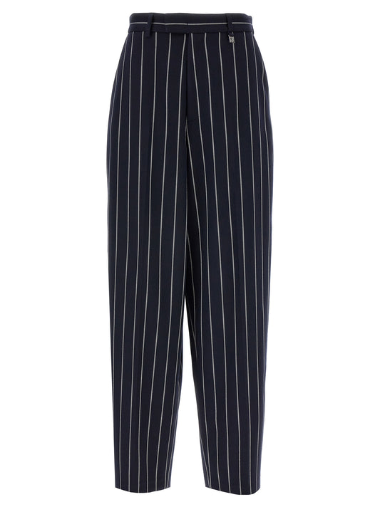 Giuseppe Di Morabito Blue Polyester Casual Pants