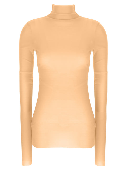 Jil Sander Multicolor Silk Turtleneck