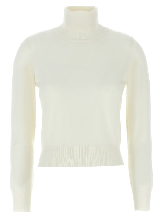 ANTONINO VALENTI White Merino Wool Cardigan