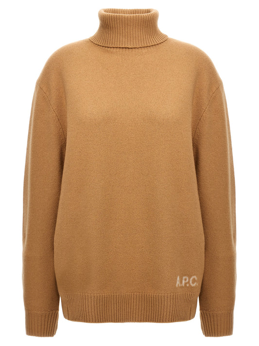 A.P.C. Beige Virgin Wool Cardigan