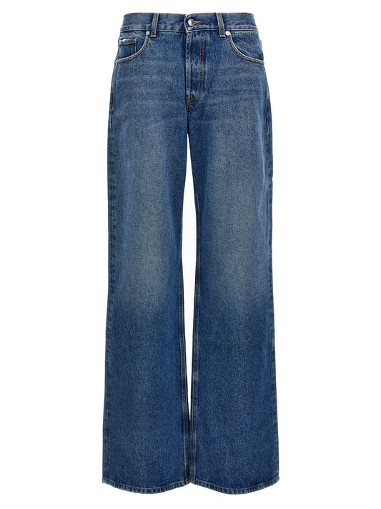 Armarium Blue Cotton Jeans Denim