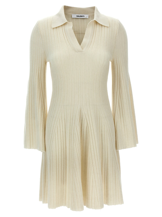 ANTONINO VALENTI White Cashmere Mini Skirt