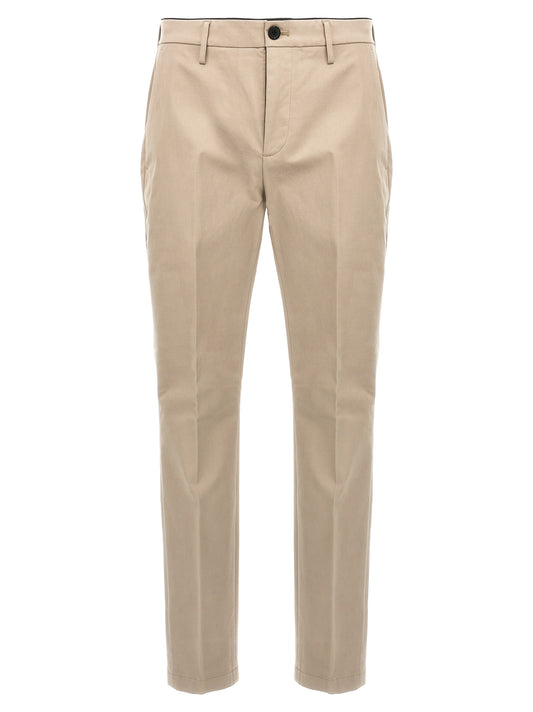 Casual Pants by Department 5 for men in stretch cotton beige features a refined silhouette with a refined , defined by a and a refined long for a refined finish.