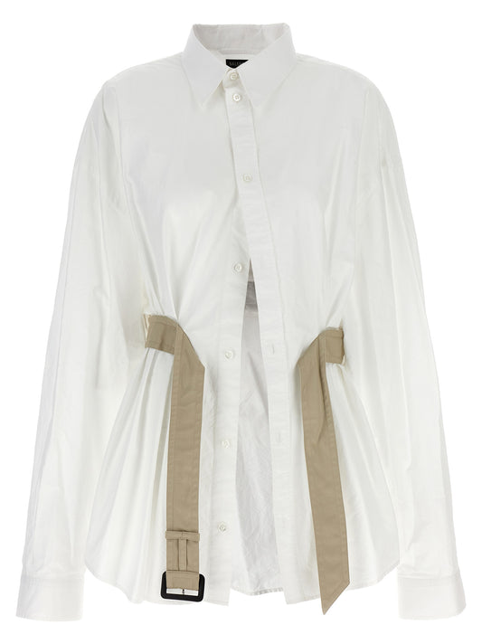 Balenciaga White Cotton Blouse