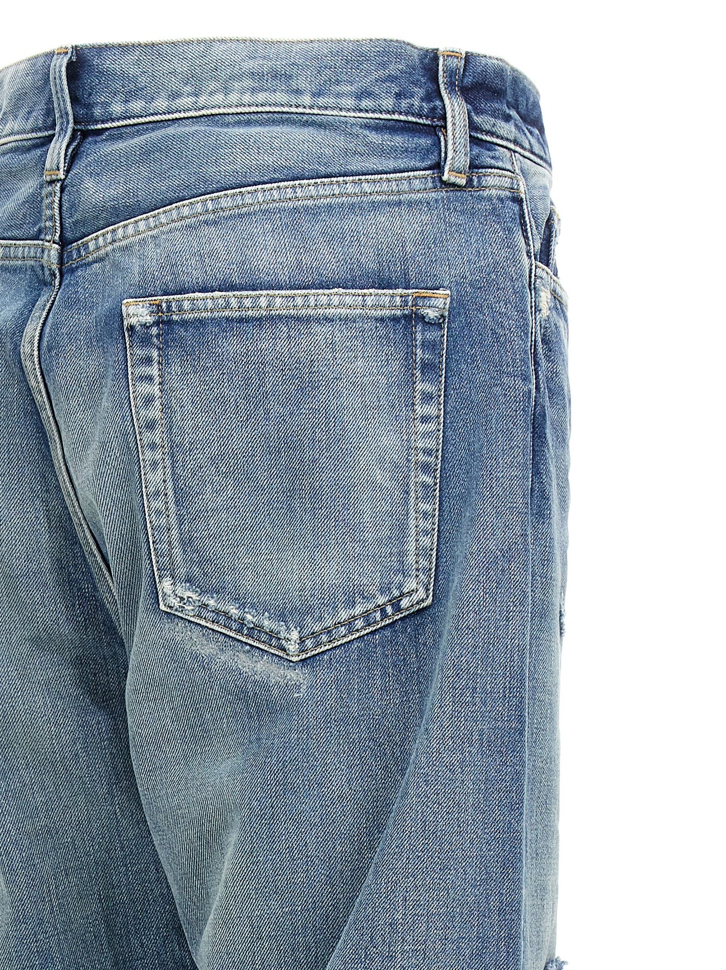 Fear Of God Blue Cotton Straight-Leg Jeans