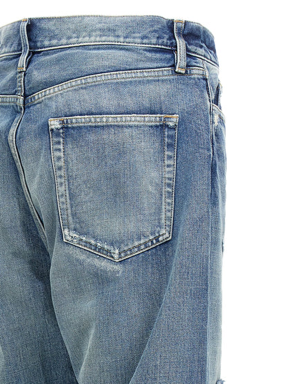 Fear Of God Blue Cotton Straight-Leg Jeans