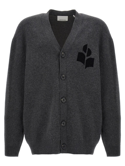 Isabel Marant Gray Cotton Cardigan