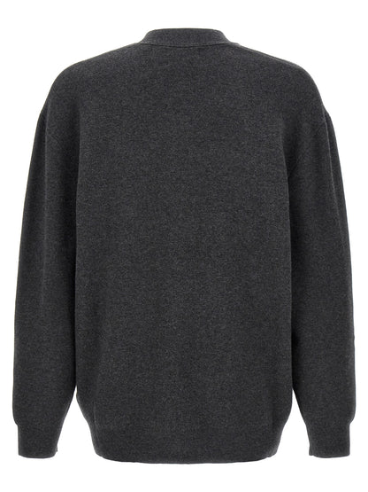 Isabel Marant Gray Cotton Cardigan