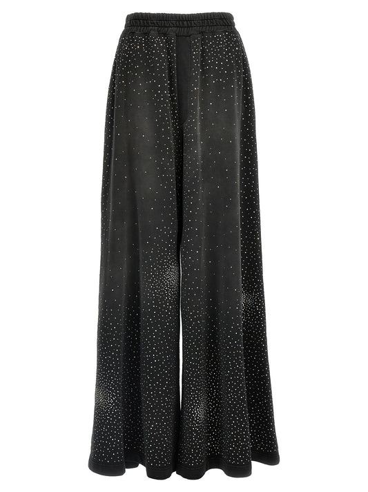 Giuseppe Di Morabito Black Cotton Joggers (Workout Pants)