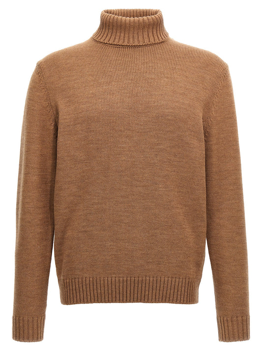 ZANONE Brown Virgin Wool Cardigan