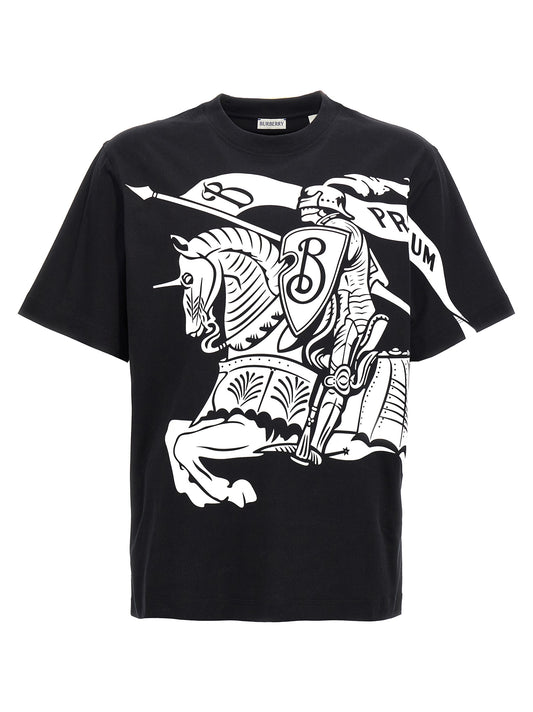 Burberry Bicolor Cotton T-Shirt
