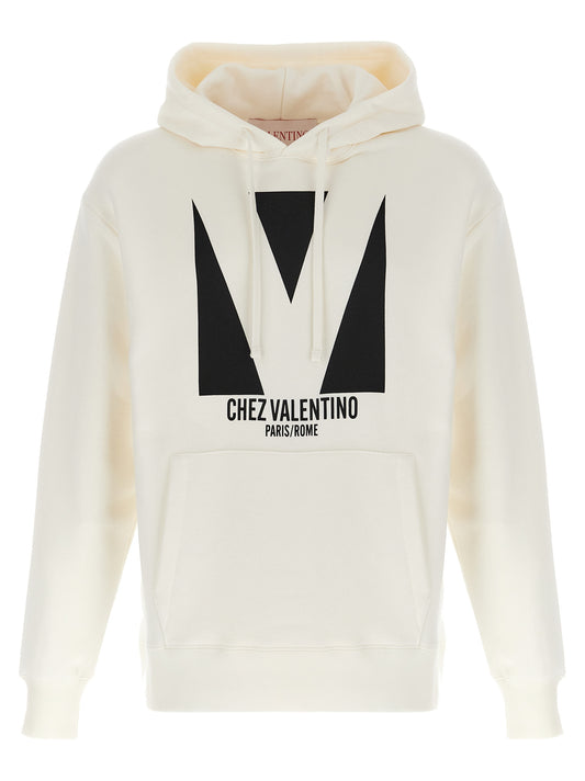 Valentino Garavani White Cotton Sweatshirt