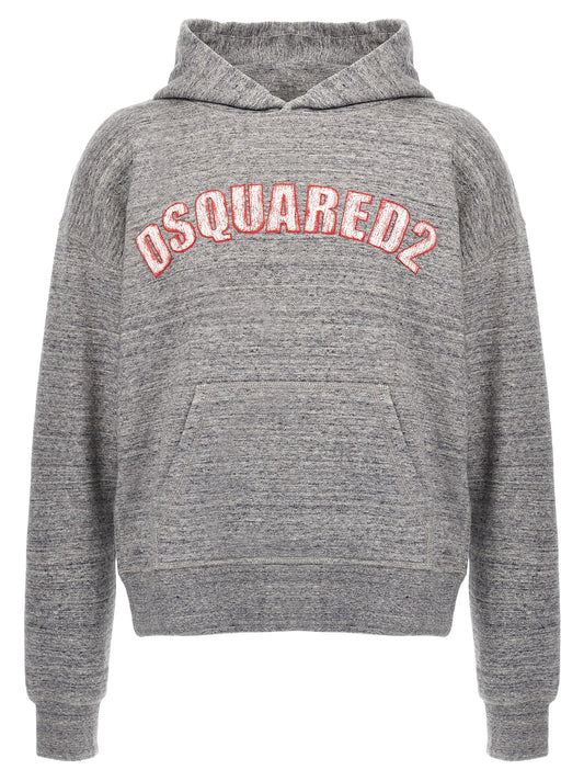 Dsquared² Gray Cotton Sweatshirt