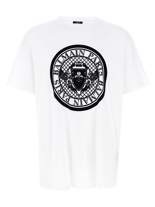 Balmain Bicolor Organic Cotton T-Shirt
