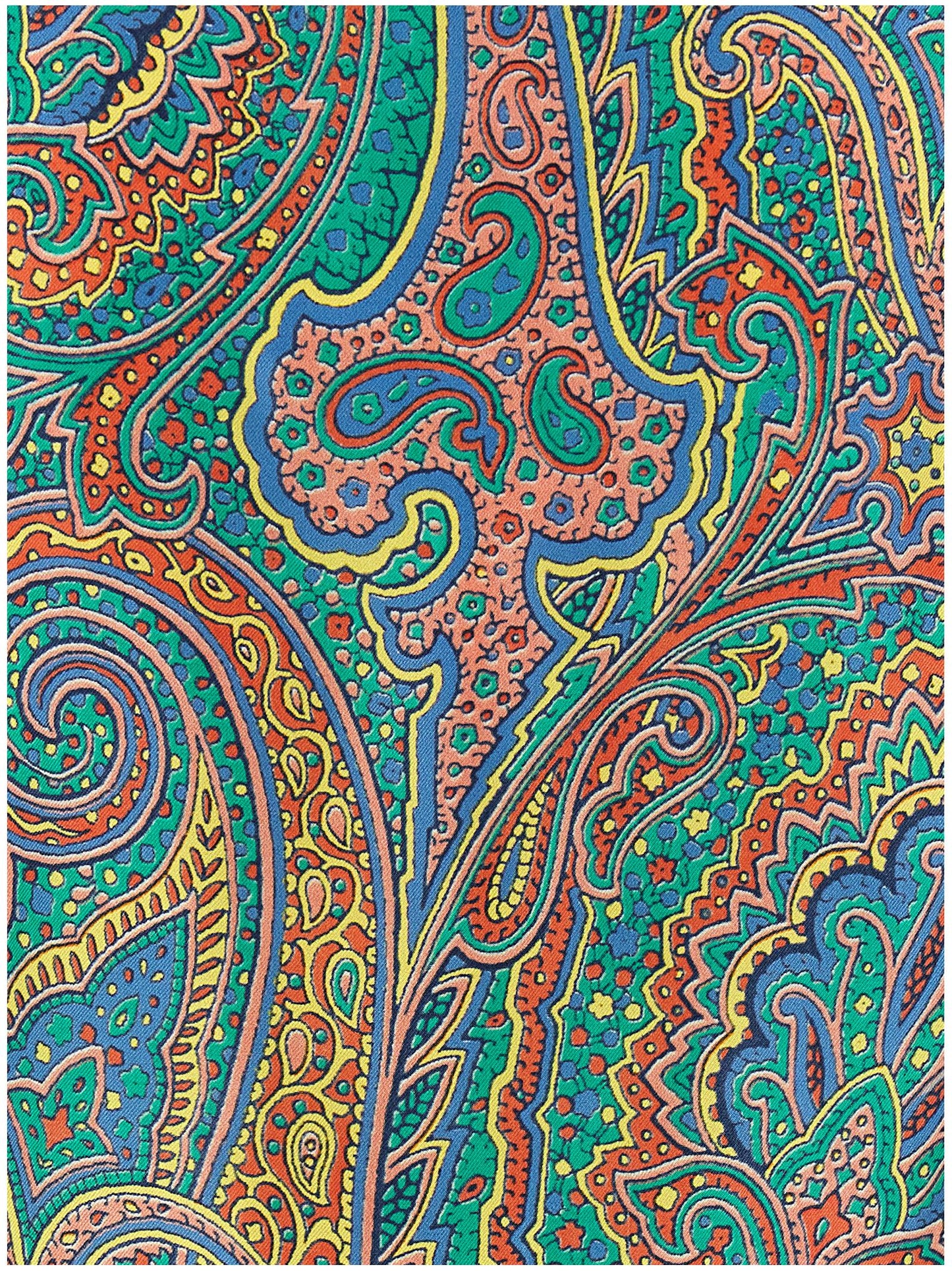 Etro Multicolor Silk Pattern Shirt