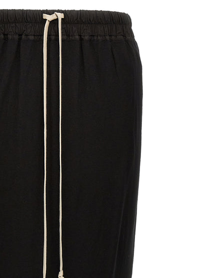 DRKSHDW Black Cotton Mini Skirt