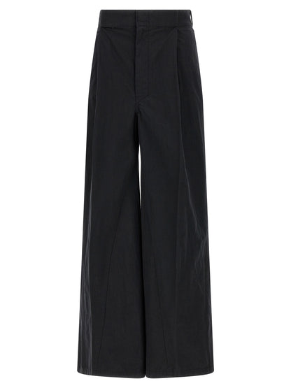 Maison Margiela Black Cotton Casual Pants