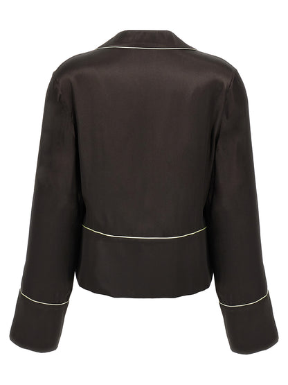 Off-White Black Acetate Blouse