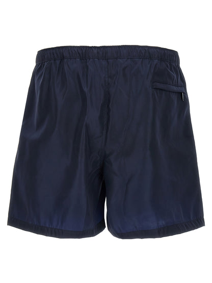 Valentino Garavani Blue Polyamide Swim Shorts
