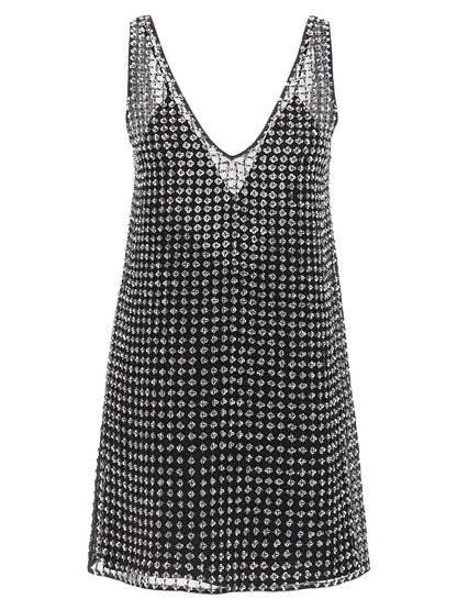 Max Mara Black Silk Short Dress