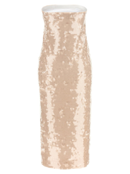 Sportmax Multicolor Polyamide Midi Dress