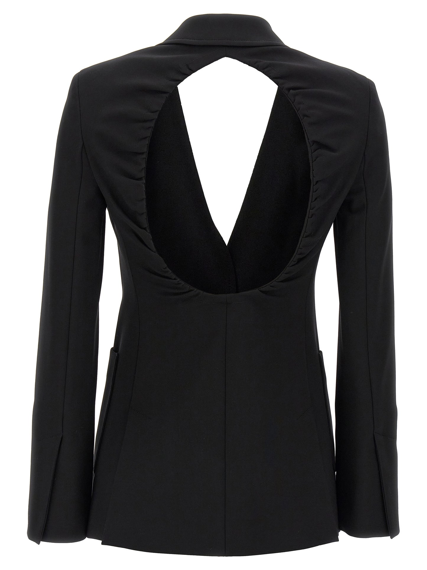 Max Mara Black Viscose Blazer