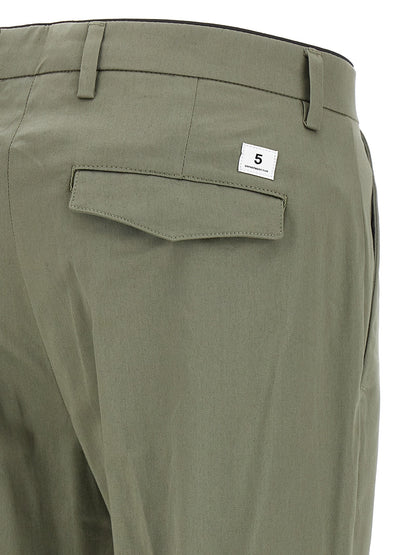 Department 5 Bicolor Cotton Cropped Pants