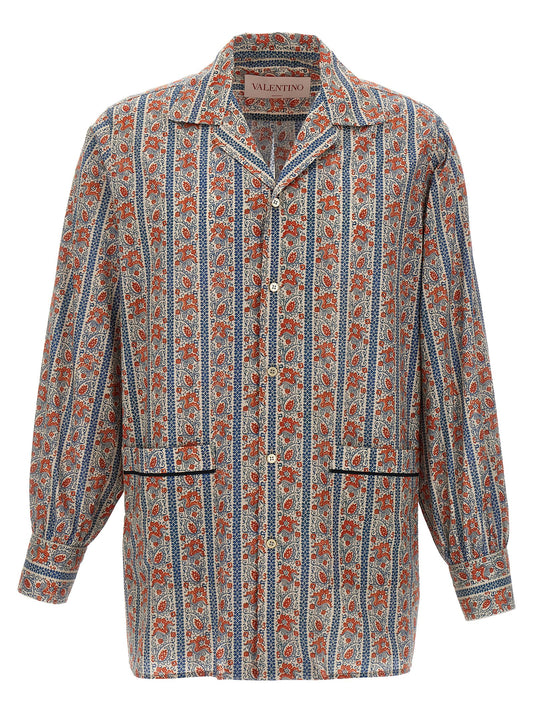 Valentino Garavani Multicolor Cotton Blouse