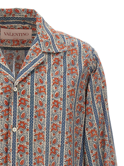 Valentino Garavani Multicolor Cotton Blouse