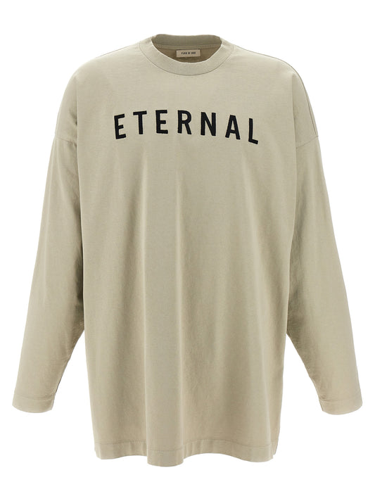 Fear Of God Gray Cotton T-Shirt