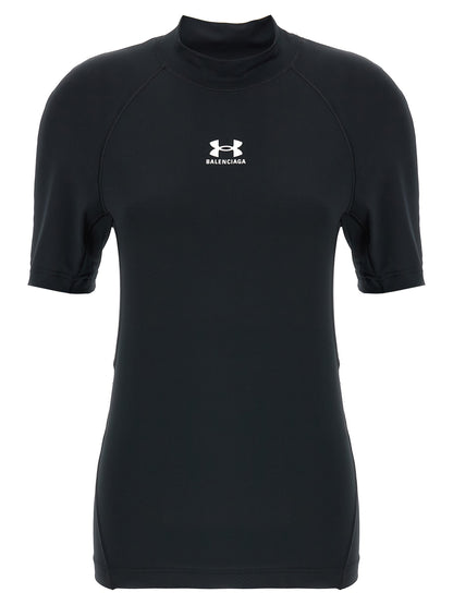 Balenciaga Black Polyester T-Shirt
