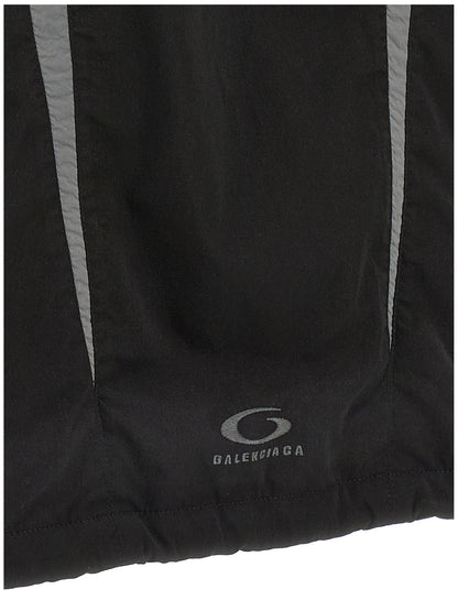 Balenciaga Black Polyester Shell Jacket