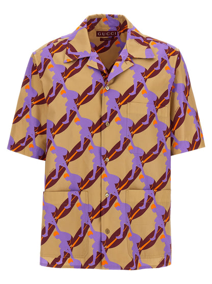 Gucci Multicolor Cotton Blouse